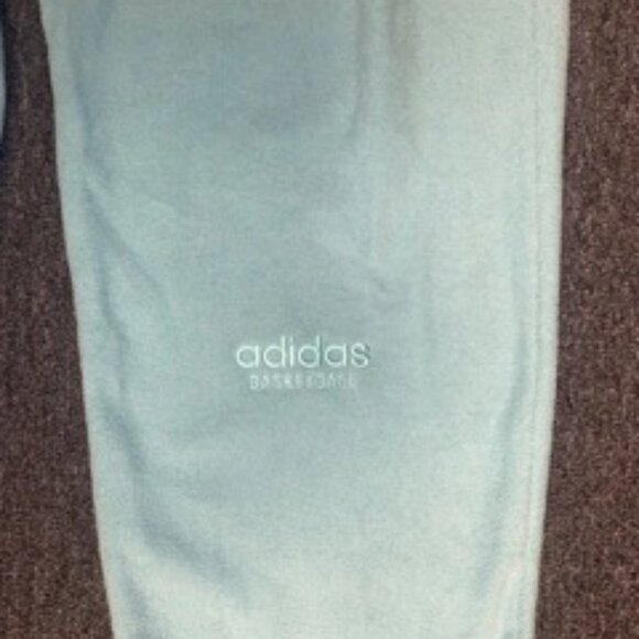 Women's Adidas Select Basketball Sweatpants Blue - New With Tags NWT - Picture 2 of 4